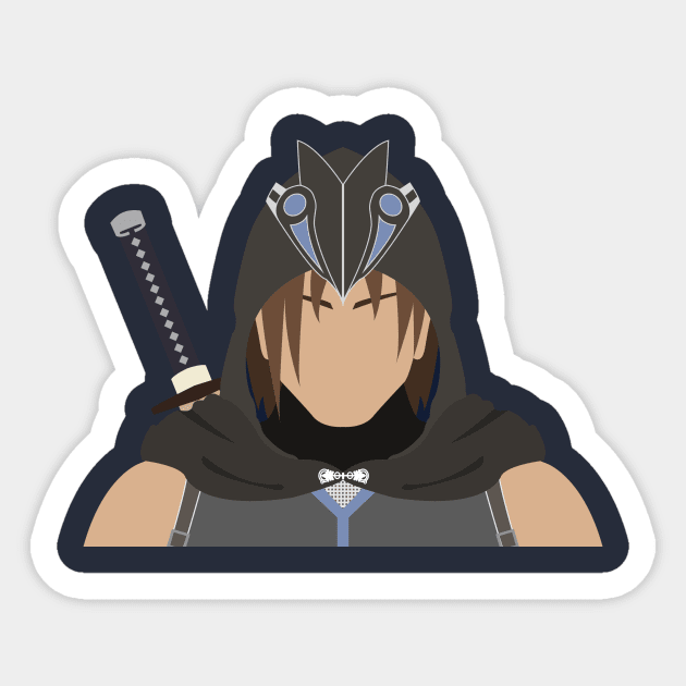 Hayate Vector Sticker by MagicFlounder